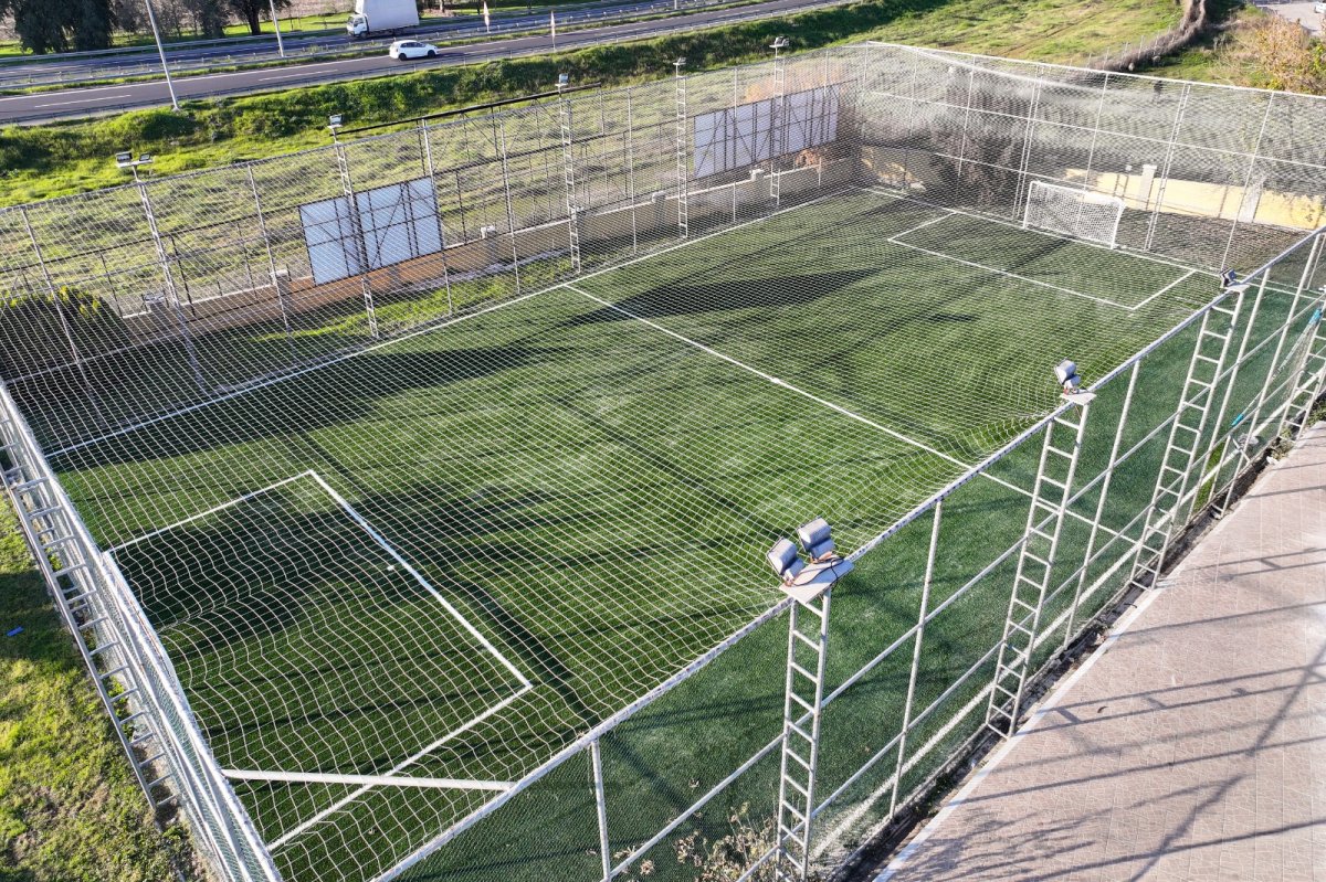 ÇEŞTEPE HALI SAHA AÇILDI