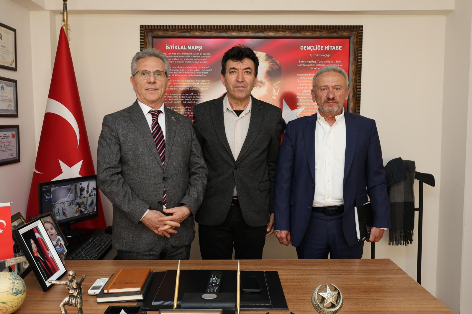 BAŞKAN TETİK'TEN ESNAF ODALARINA ZİYARET