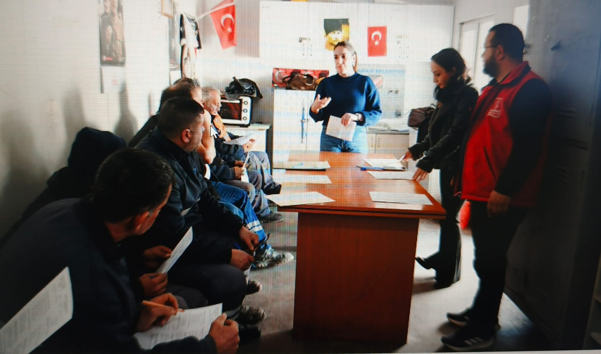 KUŞADASI BELEDİYESİ’NDEN PERSONELİNE İŞ SAĞLIĞI VE GÜVENLİĞİ EĞİTİMİ