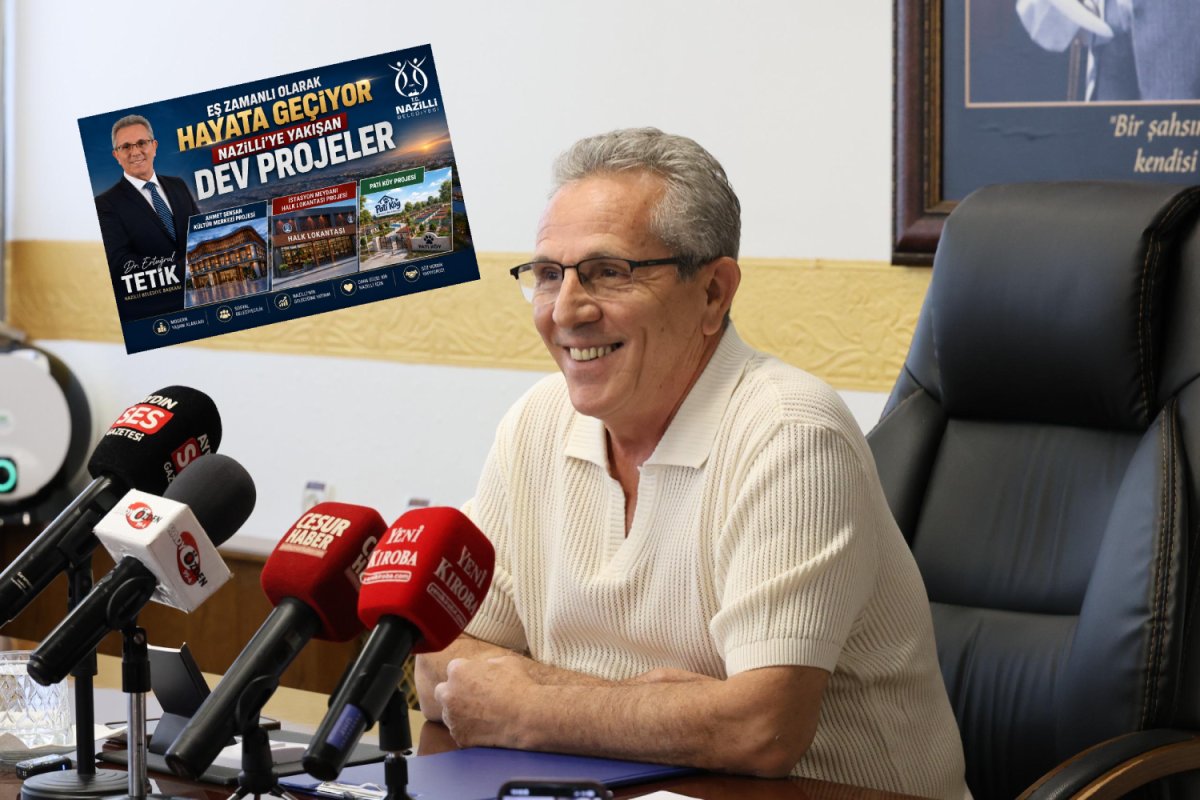 NAZİLLİ’DE DEV PROJELER EŞ ZAMANLI YÜKSELİYOR
