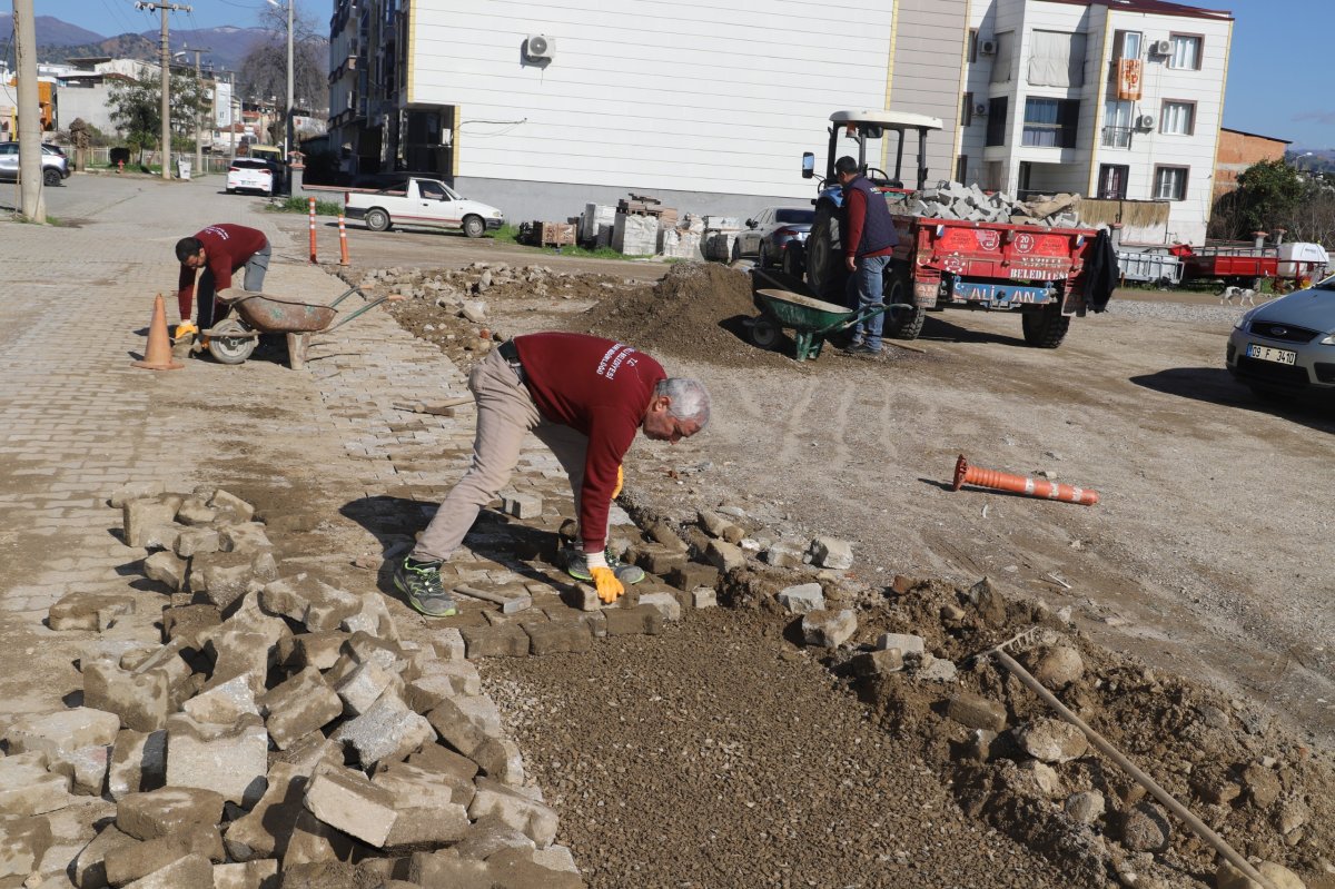 NAZİLLİ'DE YOL SEFERBERLİĞİ