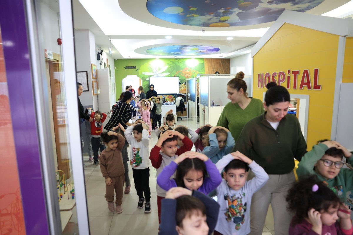 MİNİKLERE AFET BİLİNCİ EĞİTİMİ