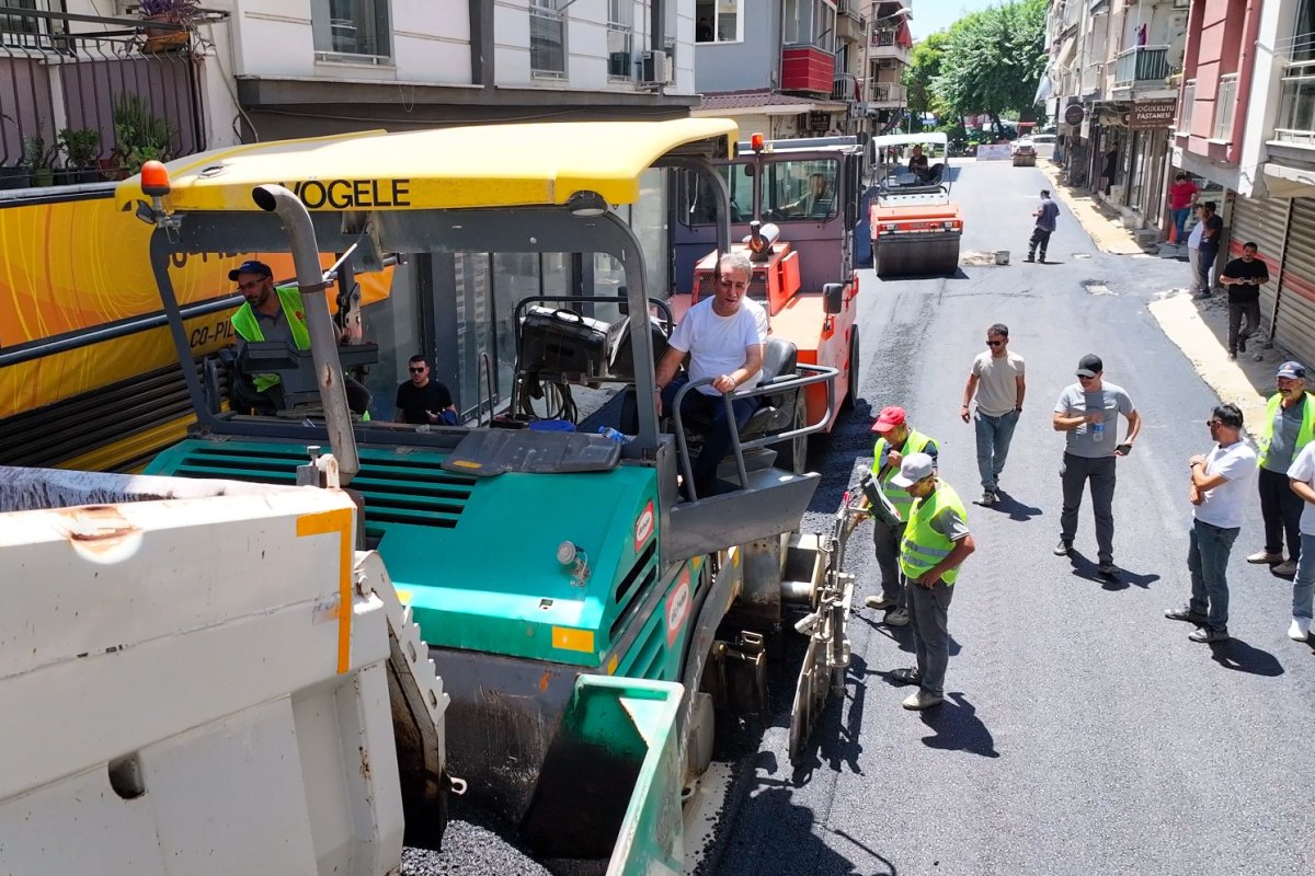 BAŞKAN YETİŞKİN'DEN EFELER'DE  KONFORLU YOL HAMLESİ...
