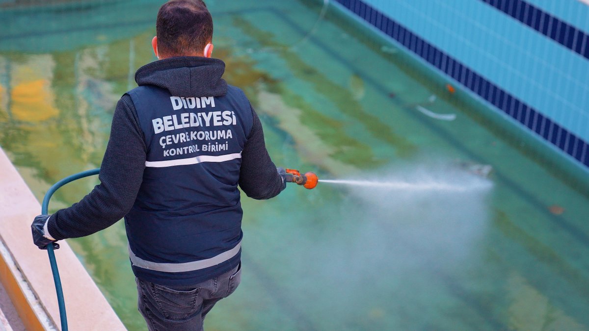 DİDİM BELEDİYESİ VEKTÖRLE MÜCADELEYİ YIL BOYUNCA SÜRDÜRÜYOR