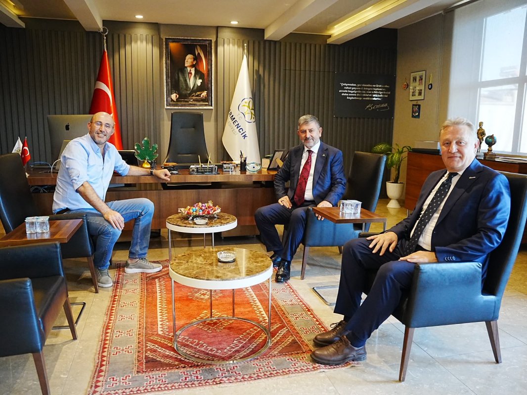 AHLATCI HOLDİNG VE ENERYA'DAN BAŞKAN ZENCİRCİ'YE ZİYARET..