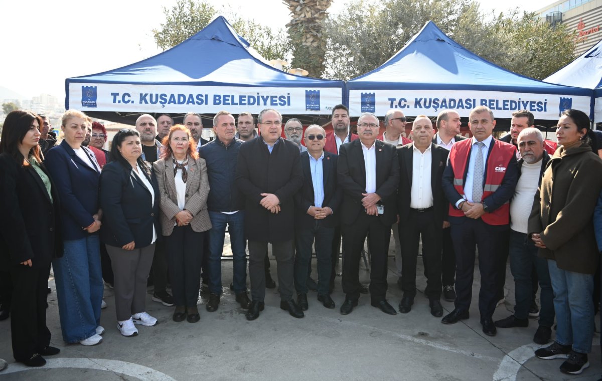 BAŞKAN GÜNEL İÇİN DEMOKRASİ NÖBETİ. CHP'Lİ KARAKOZ SERT KONUŞTU.