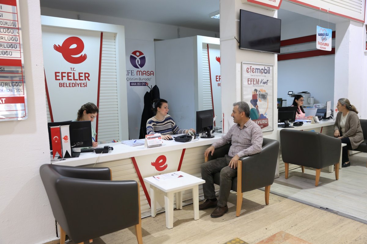 EFELER BELEDİYESİ TALEPLERİN YÜZDE 98’İNİ SONUÇLANDIRDI