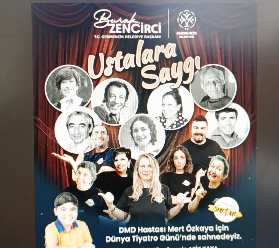 BAŞKAN ZENCİRCİ’DEN DMD HASTASI MERT’E DESTEK TİYATROSU.