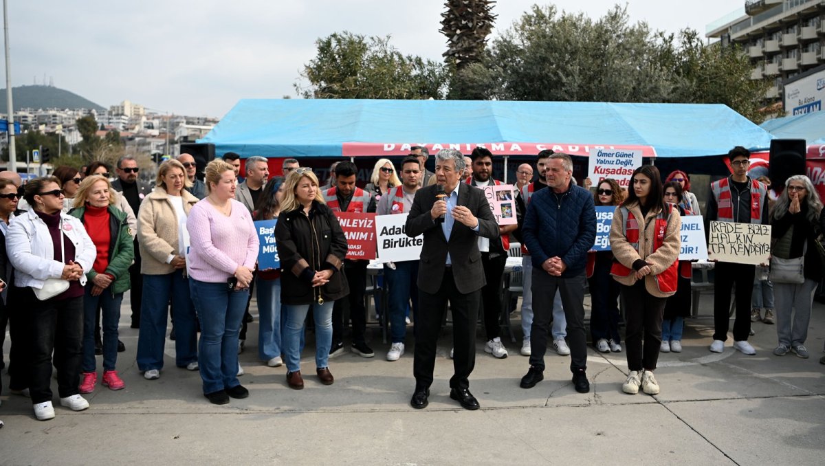 CHP’Lİ BALBAY: 'HALKIN BELEDİYE BAŞKANI ÖMER GÜNEL EN KISA ZAMANDA ARAMIZDA OLACAK'