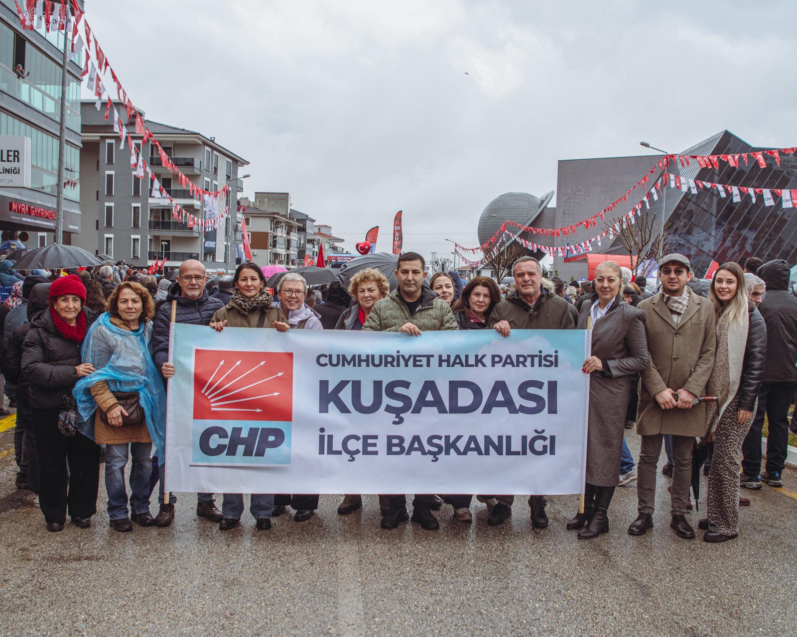 Başkan Ömer Günel , ” Millet iradesine sahip çıkmak için Denizli’deyiz..”