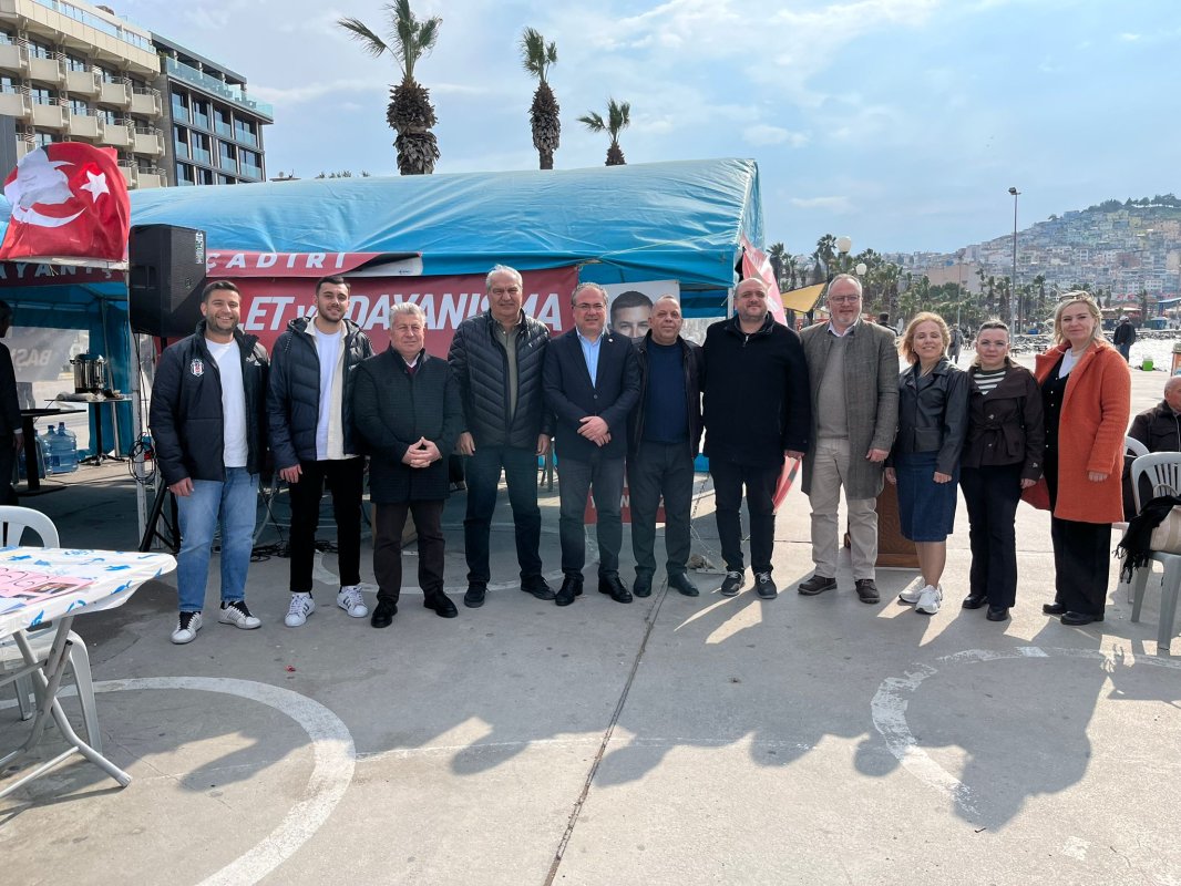 CHP BOZDOĞAN’DAN KUŞADASI’NA DAYANIŞMA ZİYARETİ