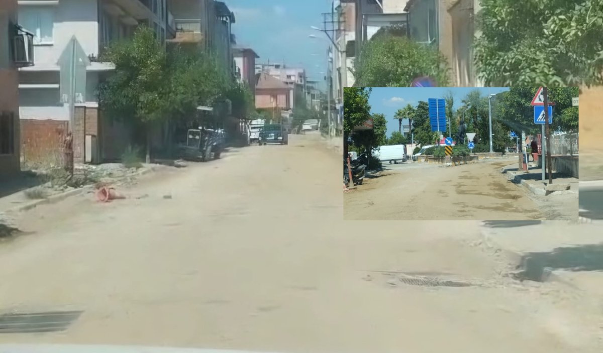 BİTMEYEN YOL ÇALIŞMALARI YENİPAZARLIYI YILDIRDI..