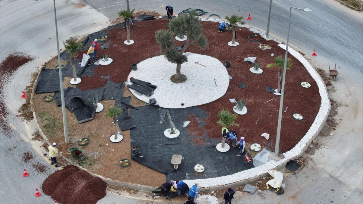 DİDİM BELEDİYESİ, DİDİM’E ÇIKAN YOLLARI DAHA DA GÜZELLEŞTİRİYOR