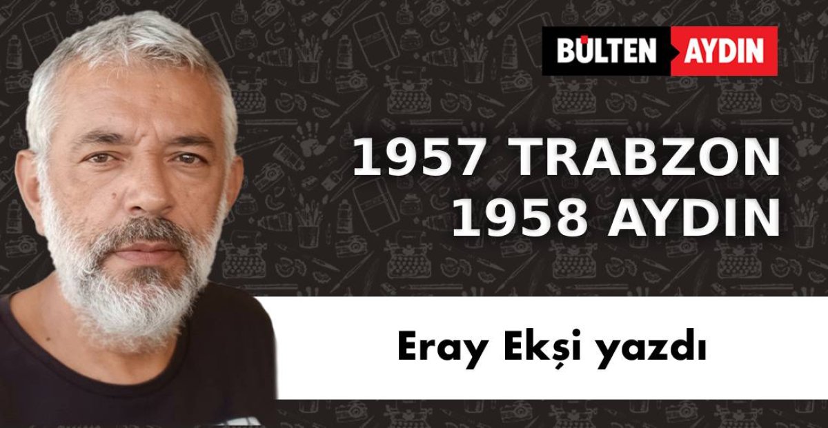 1957 TRABZON 1958 AYDIN