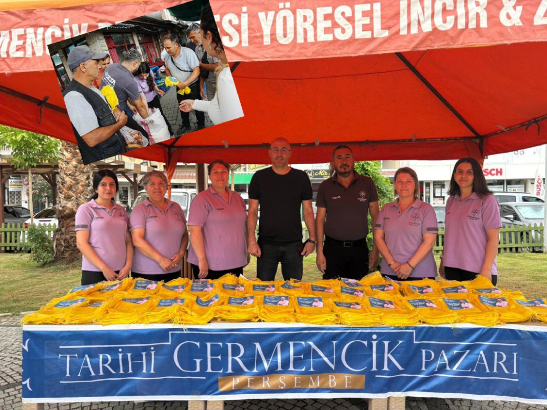 BAŞKAN ZENCİRCİ'DEN İNCİR ÜRETİCİLERİNE İĞLEK TORBASI..