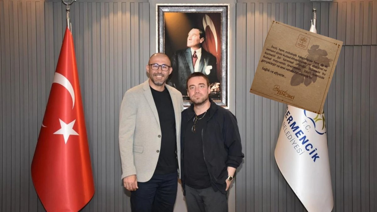MURAT DALKILIÇ'TAN BAŞKAN ZENCİRCİ'YE İNCİR TEŞEKKÜRÜ..