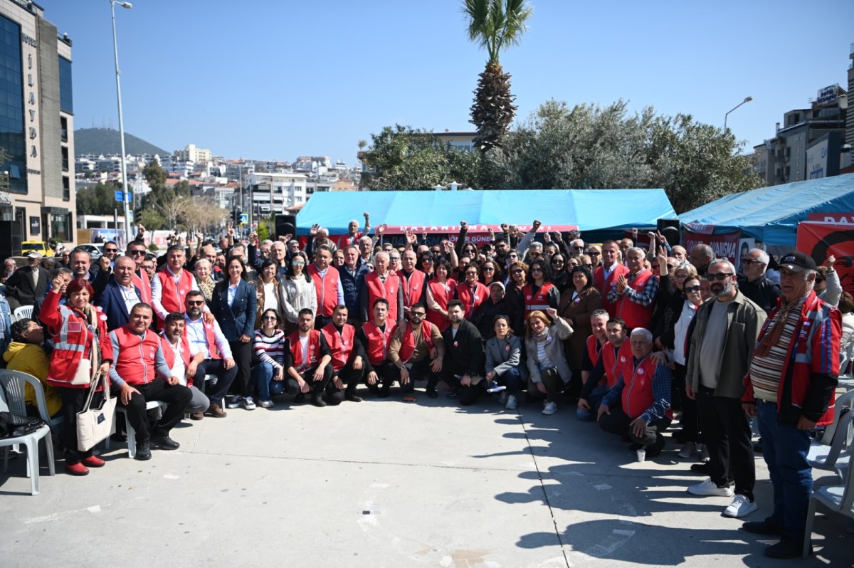 EFE VE YÖRÜK HALKI BAŞKAN ÖMER GÜNEL İÇİN OMUZ OMUZA VERDİ