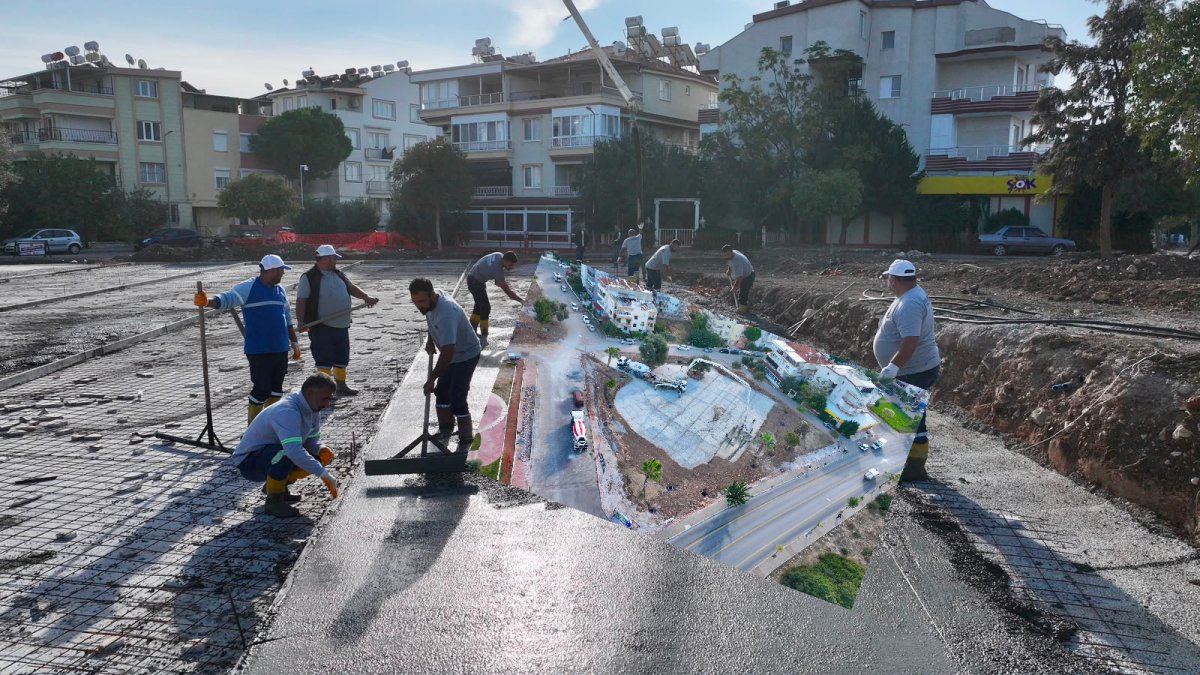 BAŞKAN GENÇAY'IN  KAYKAY PARKI PROJESİNDE ÇALIŞMALAR SÜRÜYOR..