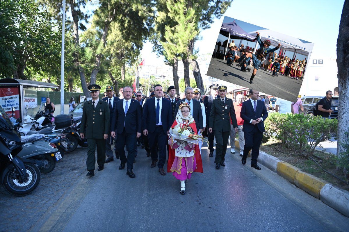 KUŞADASI’NIN DÜŞMAN İŞGALİNDEN KURTULUŞUNUN 104’ÜNCÜ YIL DÖNÜMÜ COŞKUYLA KUTLANDI..