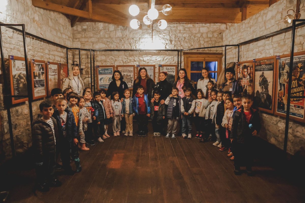 DİDİM BELEDİYESİ MİNİKLERİ AKKÖY KÜTÜPHANESİ İLE BULUŞTURDU