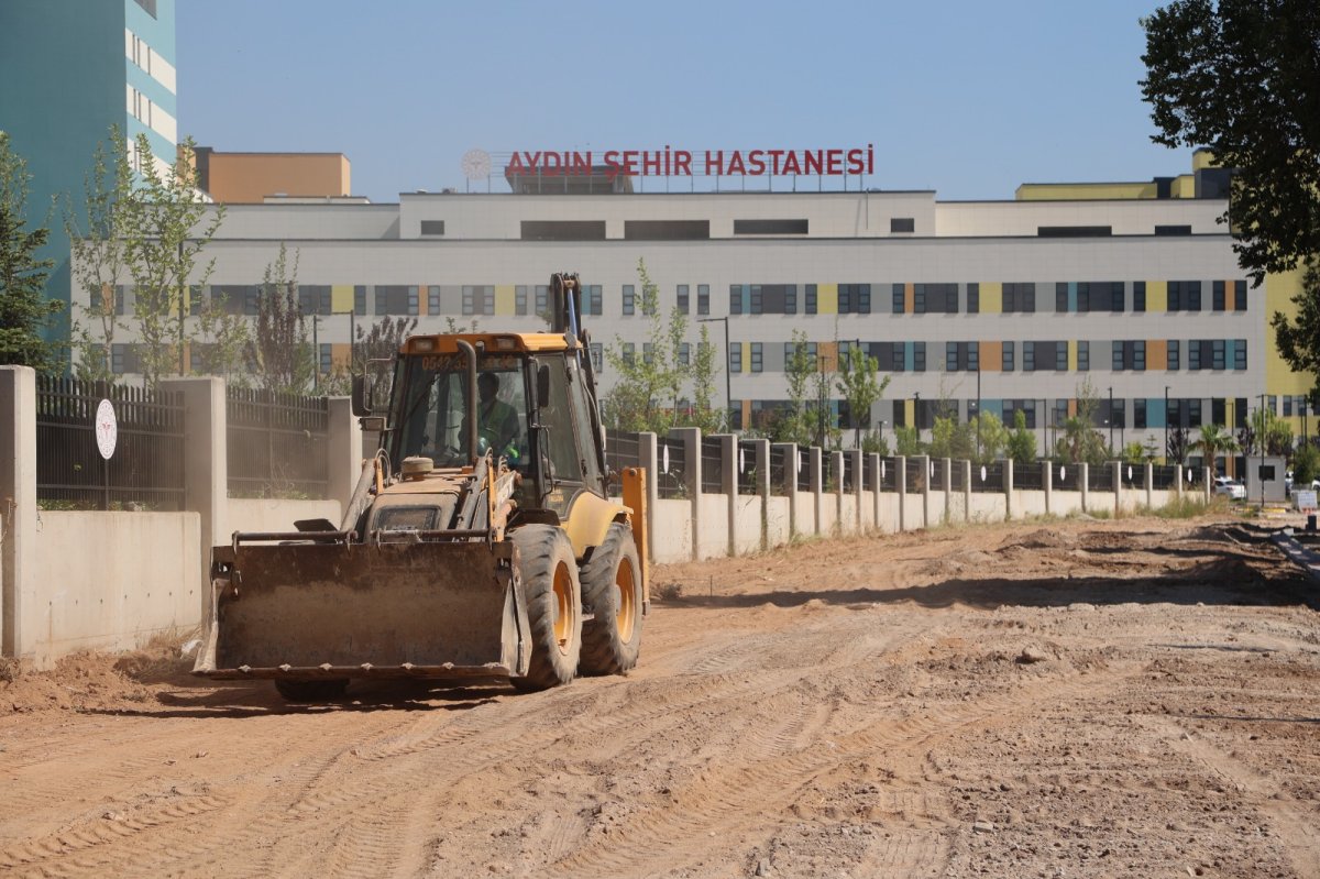 EFELER BELEDİYESİ’NDEN ŞEHİR HASTANESİ  ULAŞIMINI RAHATLATACAK ÇALIŞMA..