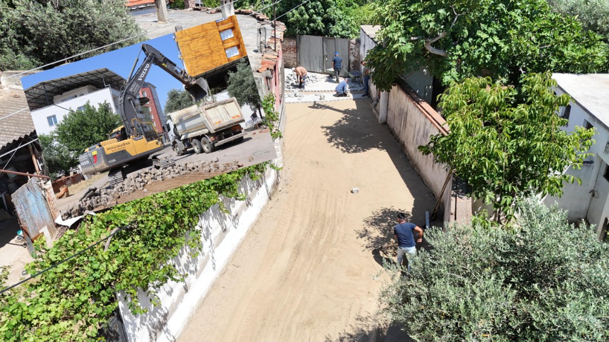 BAŞKAN TETİK'DEN NAZİLLİ'DE YOL SEFERBERLİĞİ..