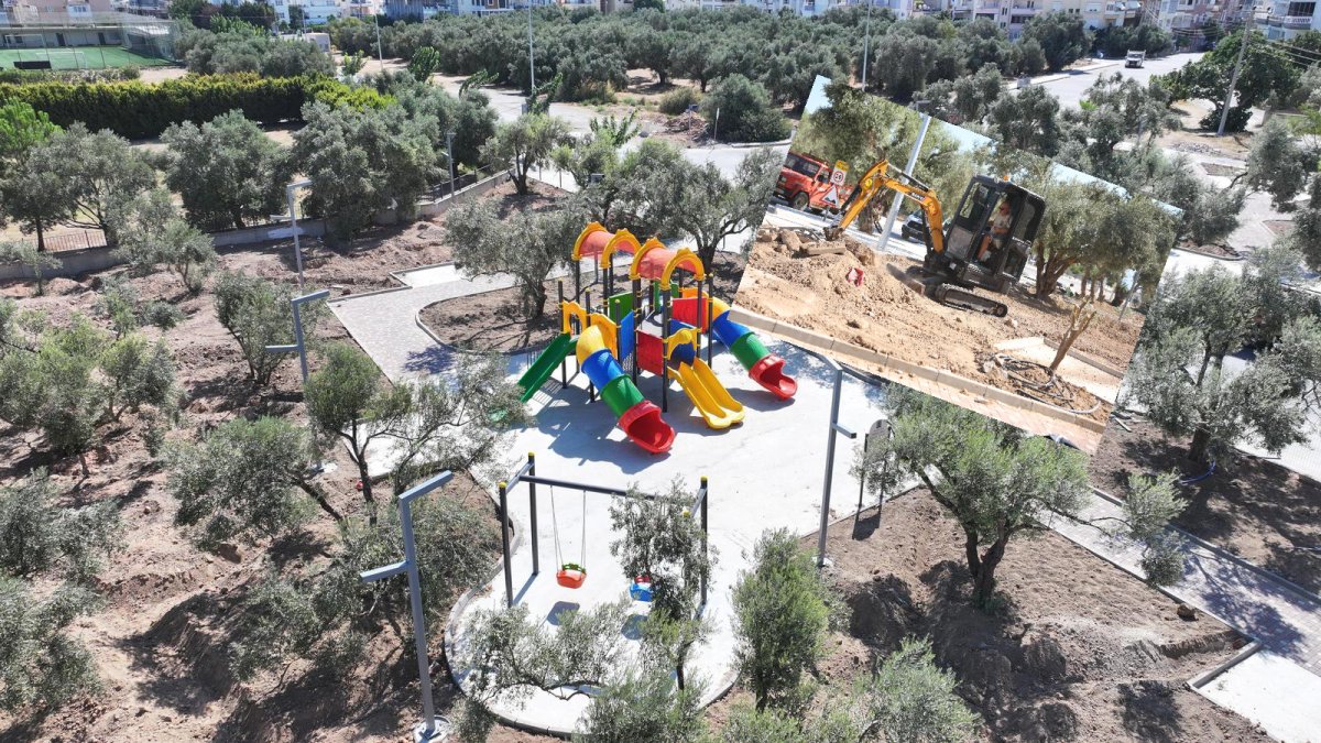 BAŞKAN GENÇAY SÖZ VERMİŞTİ. ZEYTİN PARK GÜN SAYIYOR..