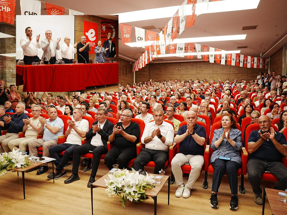 AYDIN CHP'NİN DAYANIŞMA TOPLANTISINDAN 'ÖNCE KURULTAY SONRA İKTİDAR' KARARLILIĞI ÇIKTI..